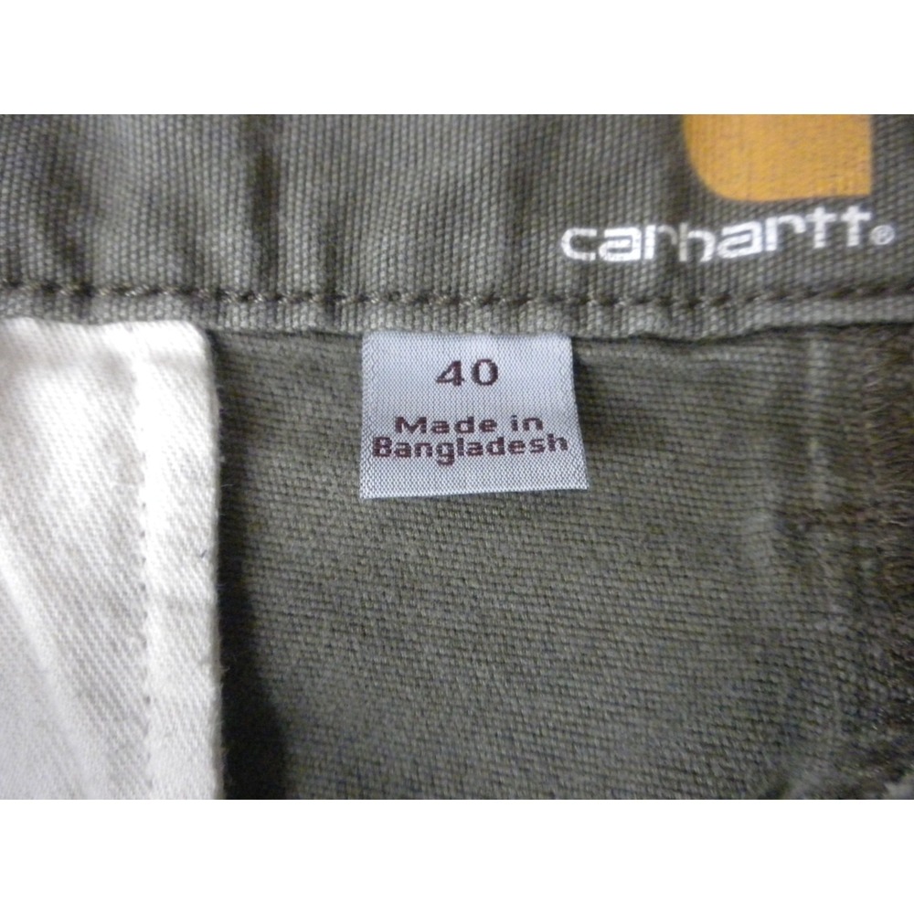 Carhartt Rigby Cargo Shorts Mens 40 Green Rugged Flex Relaxed Workwear Gorpcore - Picture 4 of 9